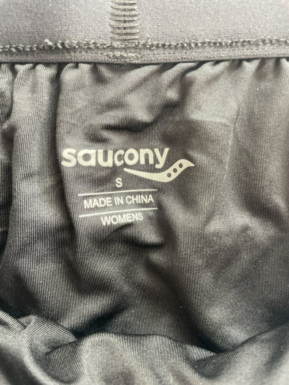 Saucony Outpace 5" Running Shorts Black Lightweight Breathable Women's Sz S NWT - Picture 7 of 8